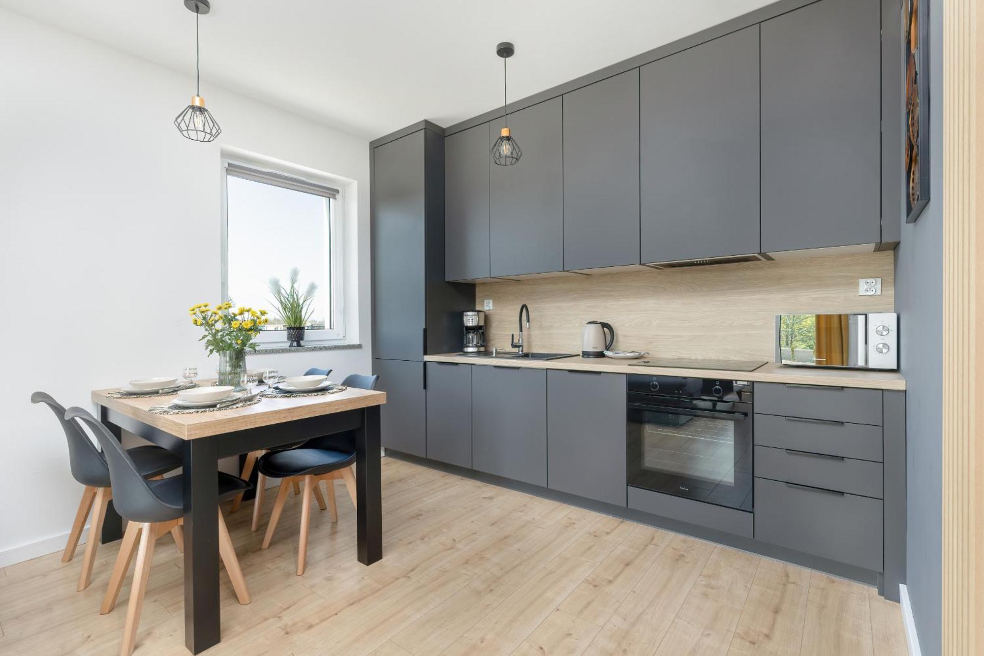 Nadmorski Apartament Z Parkingiem W Ustroniu Morskim By Noclegi Renters ウストロニエ・モルスキエ エクステリア 写真
